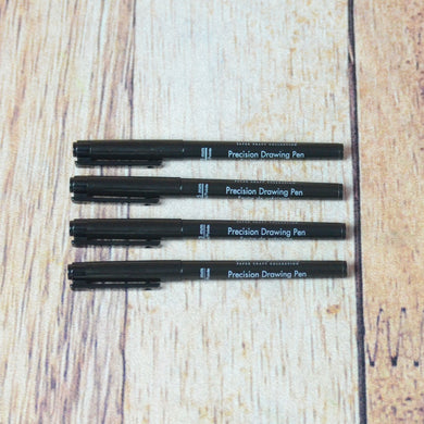 4 stylos feutres de précision pour le dessin