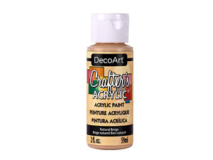 Peinture économique de marque DecoArt - petit format 59 ml - couleurs variées