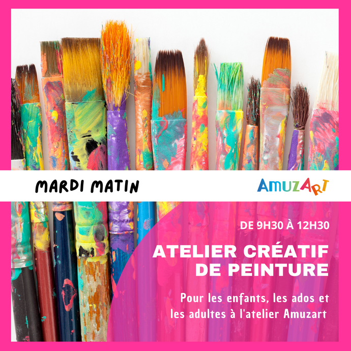 Atelier créatif du mardi matin (à partir de 9h30)