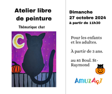 Charger l&#39;image dans la galerie, Atelier de peinture en famille | 27 octobre 2024