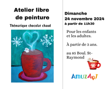 Charger l&#39;image dans la galerie, Atelier de peinture en famille | 24 novembre 2024