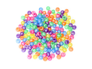 Perles pony - couleurs pastels (43 gr.)