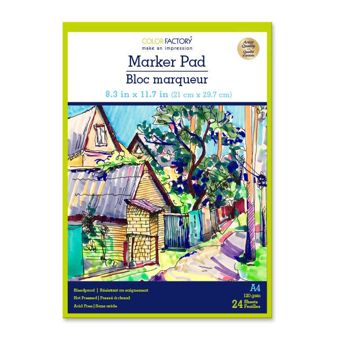 Bloc de papier pour marqueurs (24 feuilles)