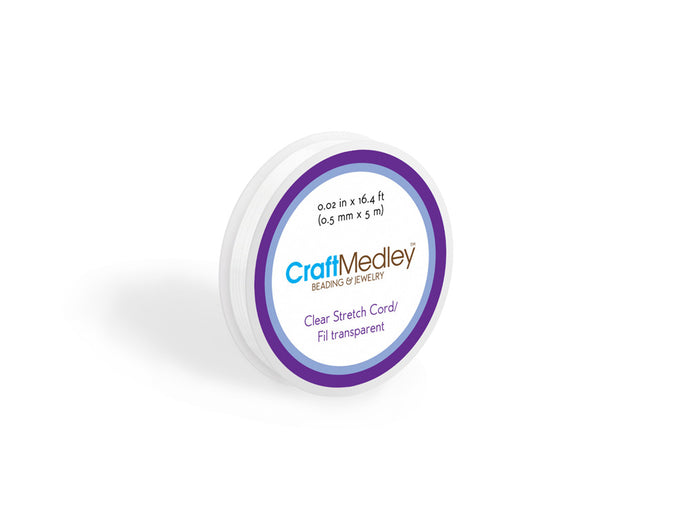 Fil transparent pour bijoux