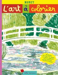 Livre de coloriage : l'art à colorier (avec Monet)