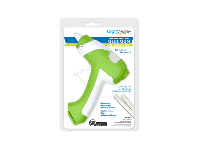 Mini pistolet à colle chaude avec support
