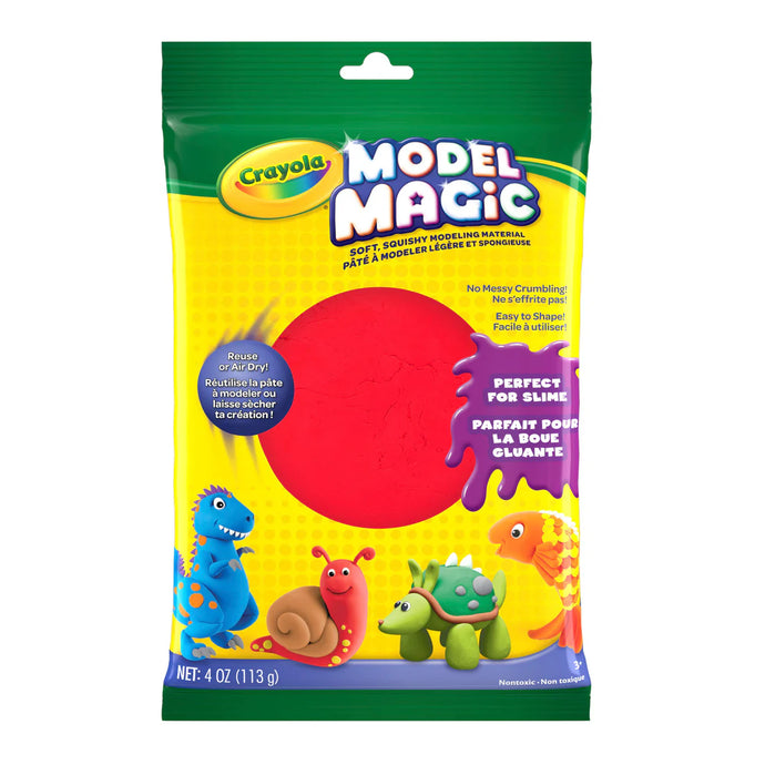 Pâte à modeler - Model magic de Crayola sachet de 113gr. (couleurs variées)