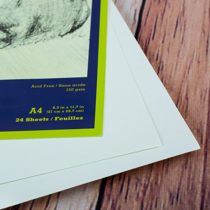 Bloc de papier pour le dessin, l'encre ou le pastel