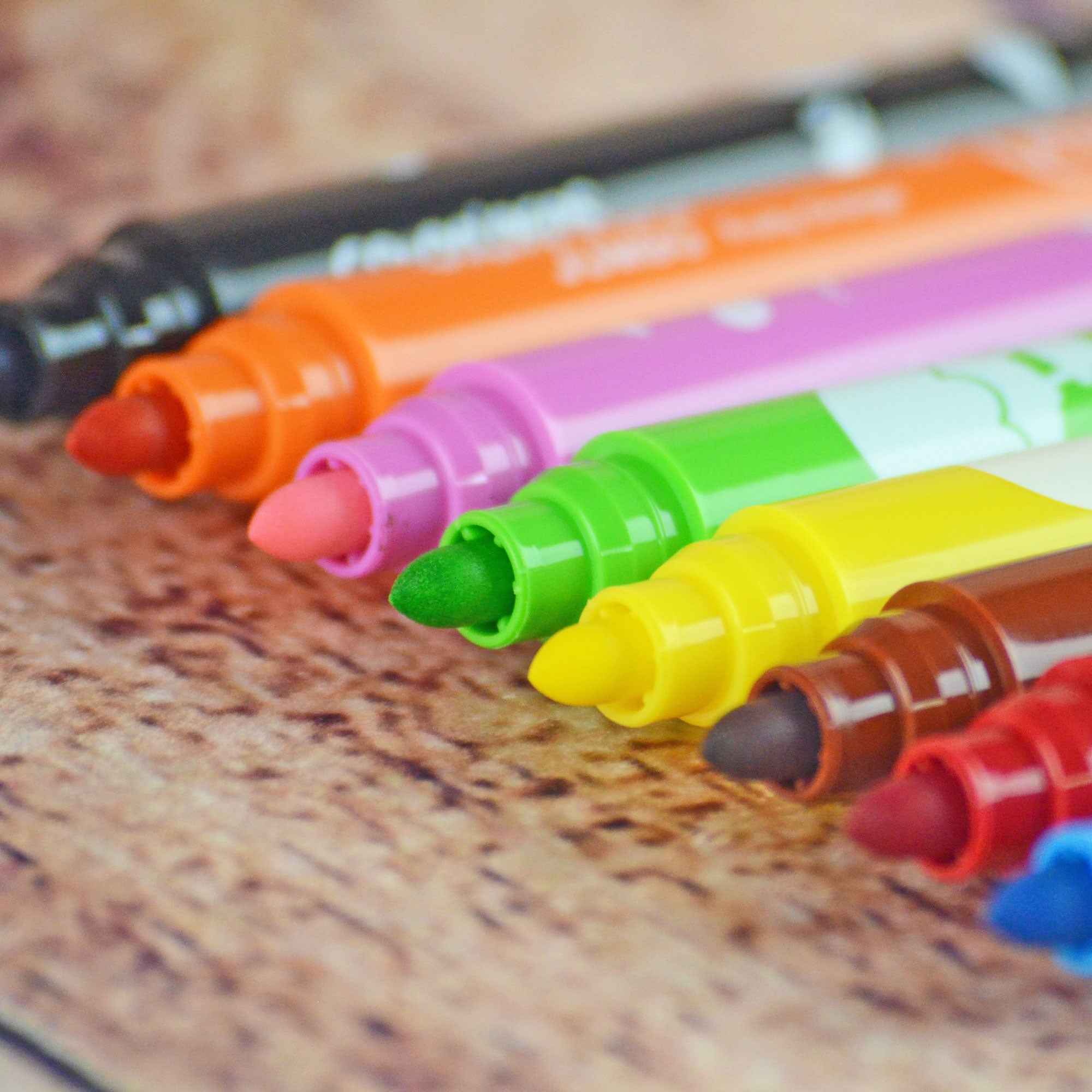 12 crayons feutres large lavables de Maped – Amuzart