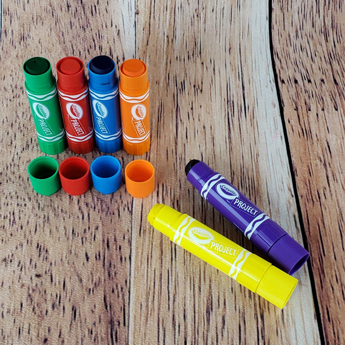 6 bâtonnets de peinture