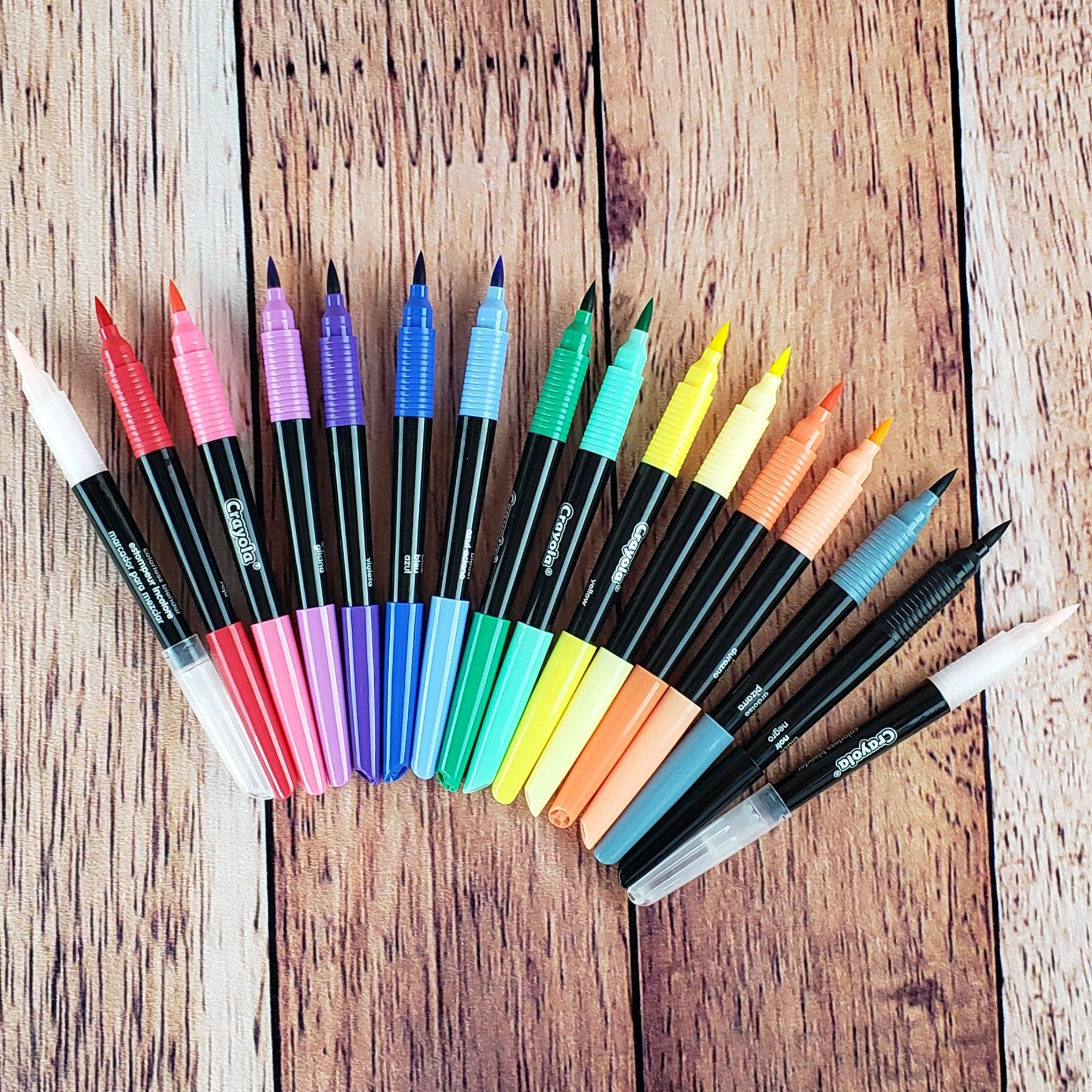 Ensemble de crayons feutres de marque Crayola – Amuzart
