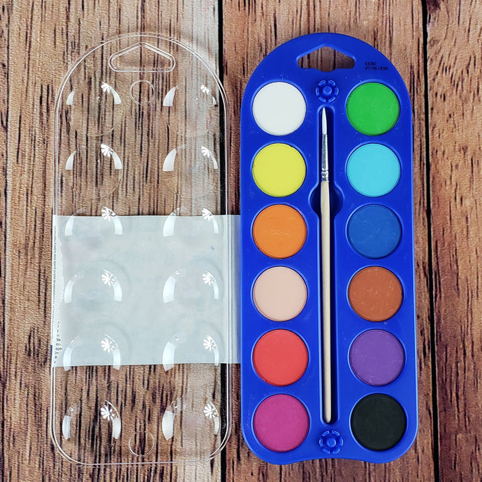 Ensemble de peinture - gouache sèche (12 couleurs)