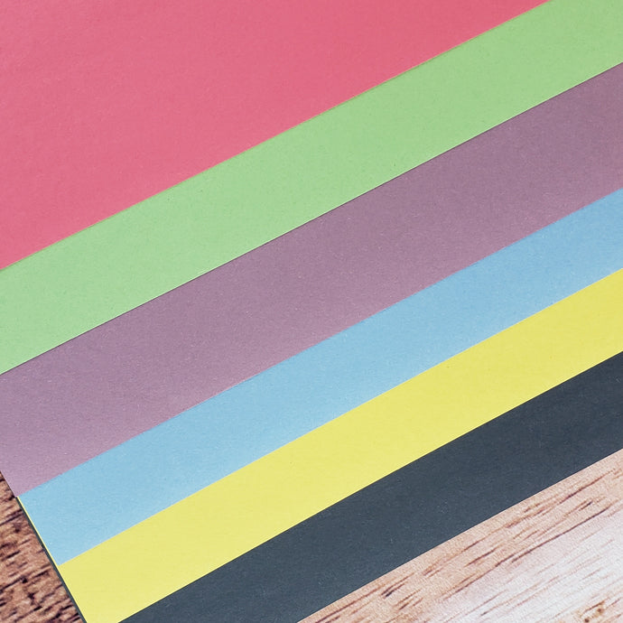 Bloc de papier construction  - grandes feuilles 12 X 18