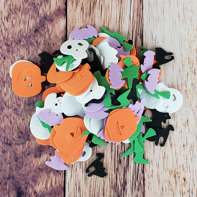 Très petites formes en mousse - Halloween