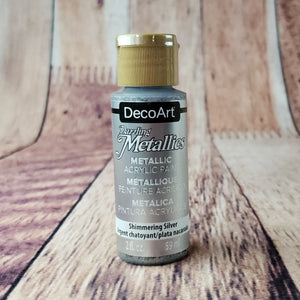 Peinture métallique de marque DecoArt - petit format 59 ml