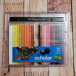 Ensemble de 60 crayons de couleurs en bois - Prismacolor