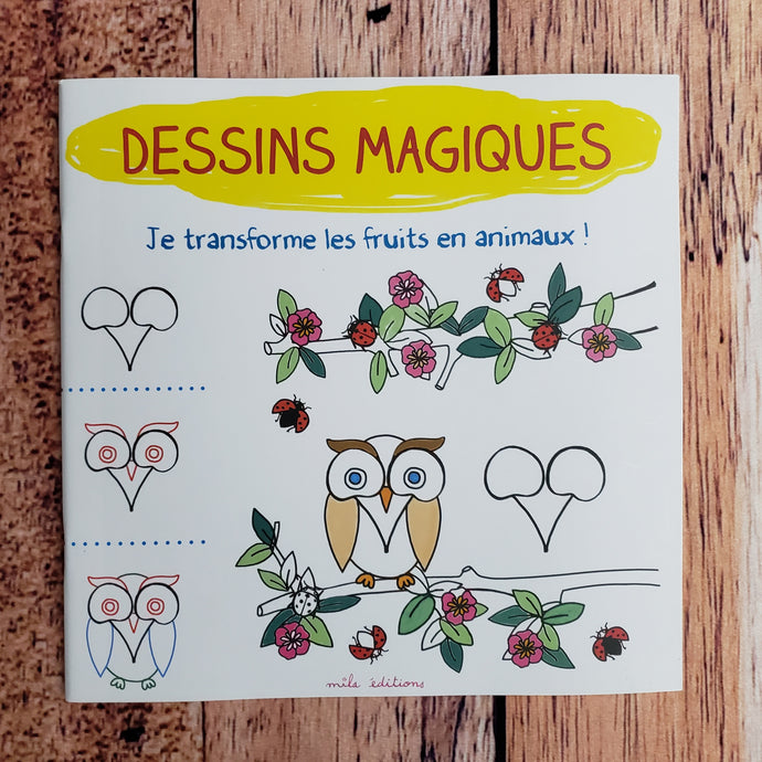 Livre de coloriage : Dessins magiques