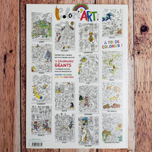 Charger l&#39;image dans la galerie, Livre de coloriage : Colori&#39;ART - 16 planches détachables