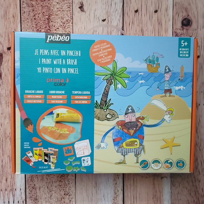 Ensemble de peinture pour garçon (gouache)