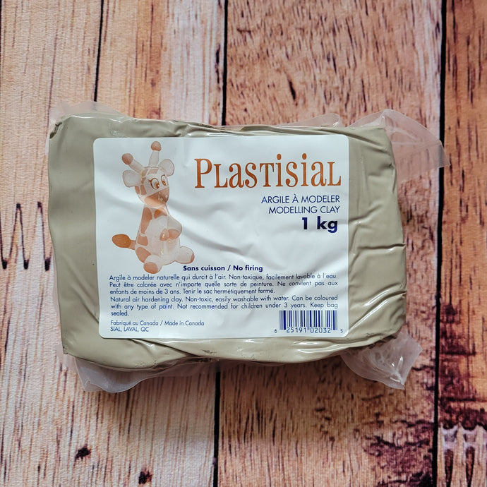 Argile à modeler sans cuisson - plusieurs formats (Plastisial)