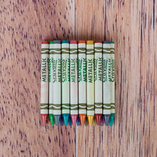 Charger l&#39;image dans la galerie, 16 craies de cire couleurs métalliques brillantes de Crayola