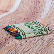 Charger l&#39;image dans la galerie, 16 craies de cire couleurs métalliques brillantes de Crayola