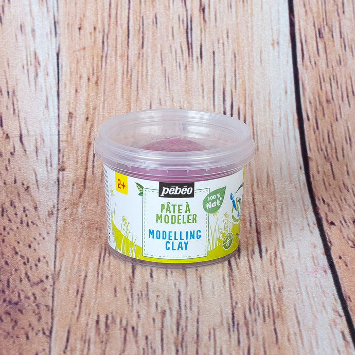 Petit pot de pâte à modeler naturelle 90 gr. (couleurs variées)
