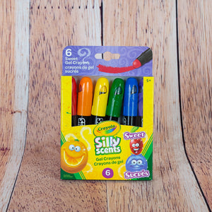 6 Crayons de gel Silly scents de Crayola