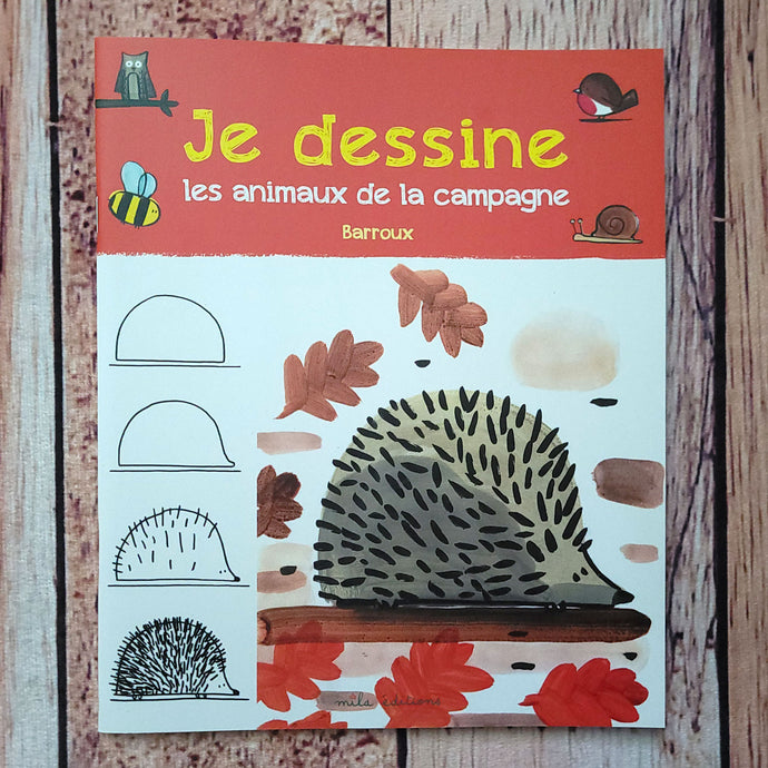 Livre de coloriage : je dessine les animaux de la campagne