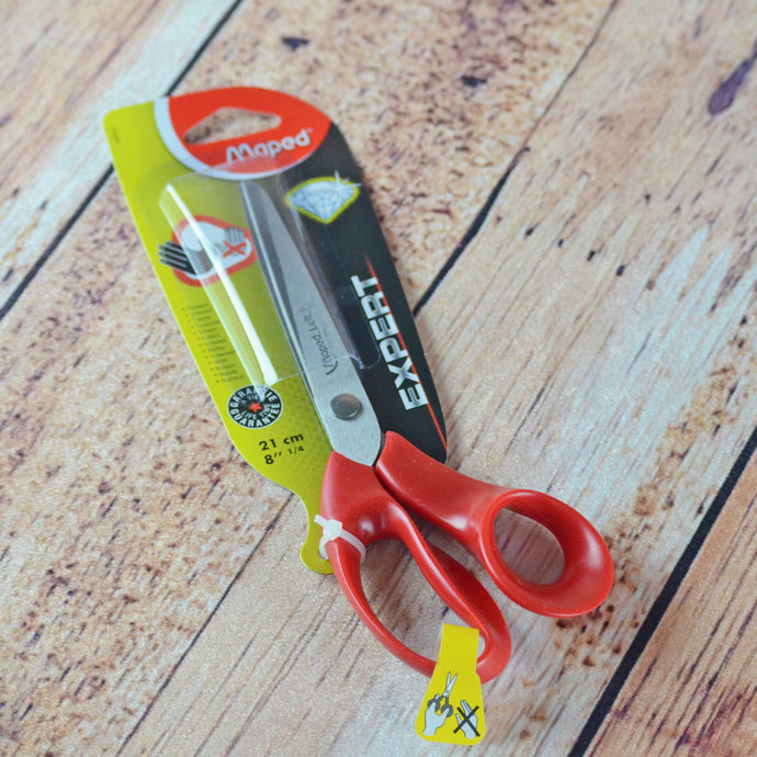 Grand ciseaux à bout pointu pour gaucher (adulte ou ado)