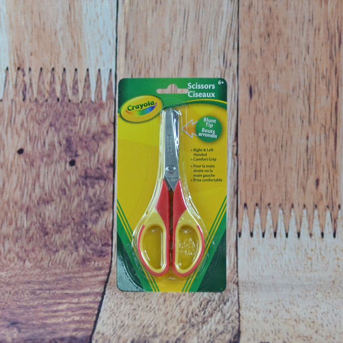 Ciseau rouge et jaune