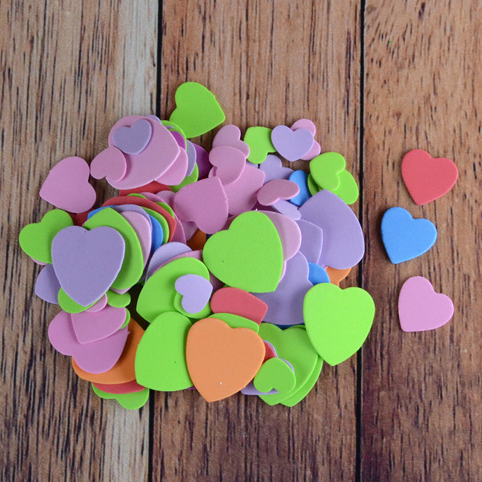 Très petites formes en mousse - Coeur