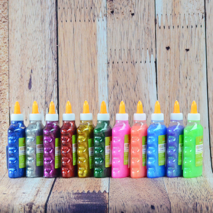 colle brillante - couleurs variées