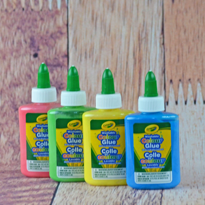 Colle liquide de couleur - Petit format 88 ml - couleurs variées