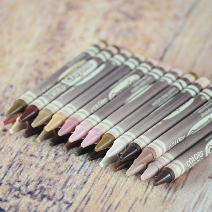 24 craies de cire de couleurs - les couleurs du monde de crayola colors of the world