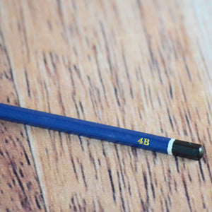 Crayon à mine pour le dessin 4B (vendu à l'unité)