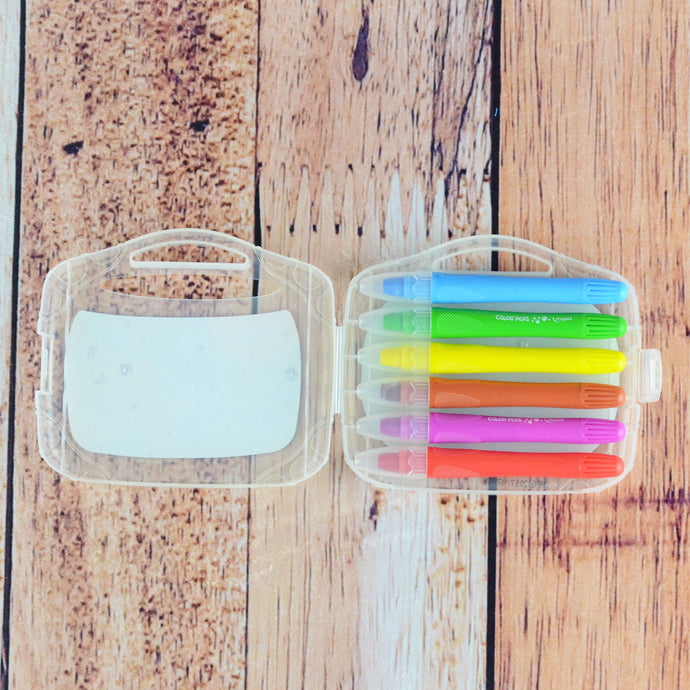 6 Crayons en gel aquarellables