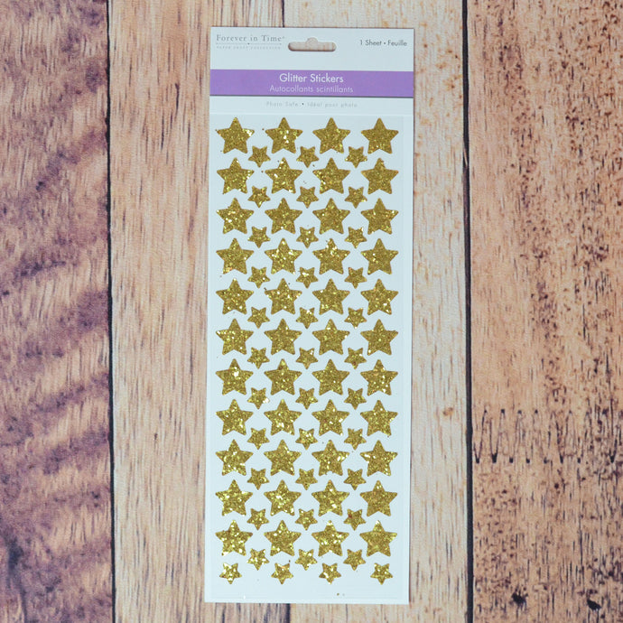 Autocollants d'étoiles brillantes