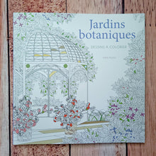 Charger l&#39;image dans la galerie, Livre de coloriage : jardins botaniques