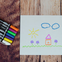 Charger l&#39;image dans la galerie, 6 Crayons feutre couleurs à effet néon