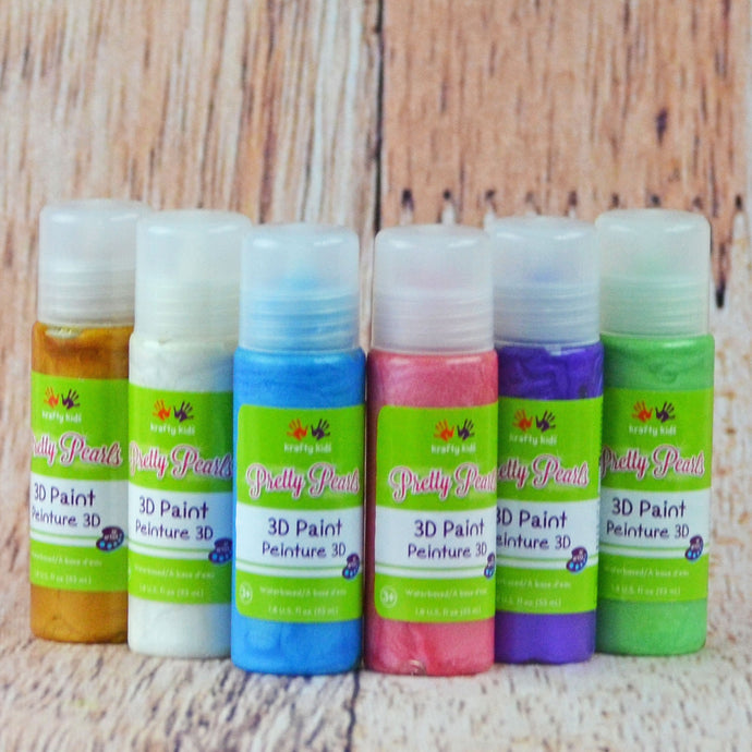 Peinture décorative à relief - petit format 53 ml - couleurs variées