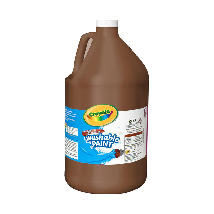Gouache liquide Crayola couleurs variées - 128 oz grand format pour les groupes