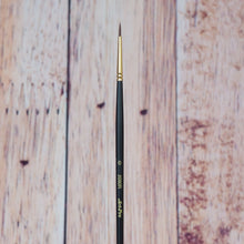 Charger l&#39;image dans la galerie, Pinceaux en poils synthétiques (taklon rouge) avec un manche long (vendu à l&#39;unité)