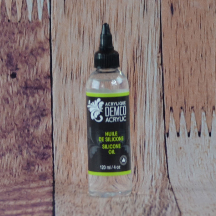 Huile de silicone de marque Demco En couleurs - format 120 ml