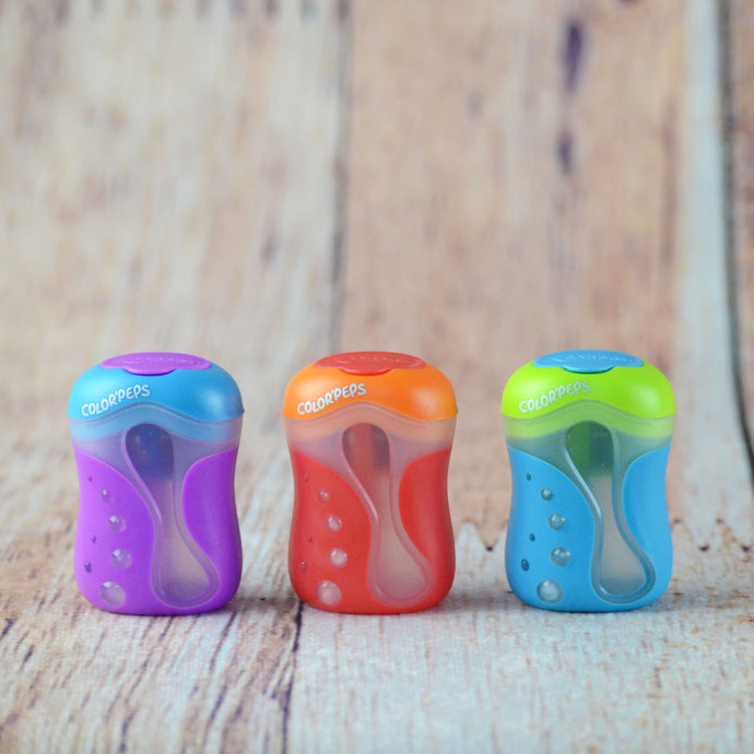 Taille-crayons 2 trous avec dévidoir (vendu à l'unité)