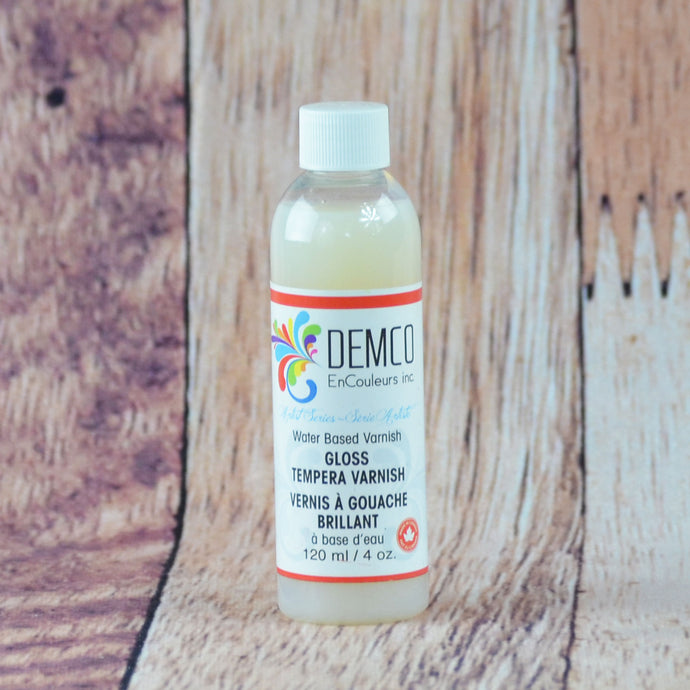 Vernis à gouache brillant 120 ml - Petit format